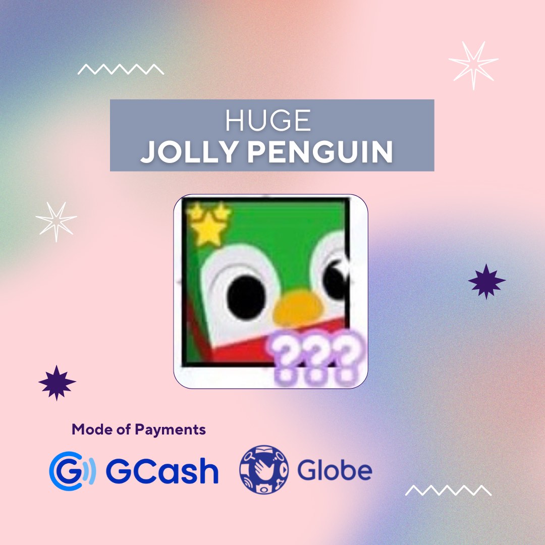Huge Jolly Penguin Pet Simulator X, Hobbies & Toys, Toys & Games on