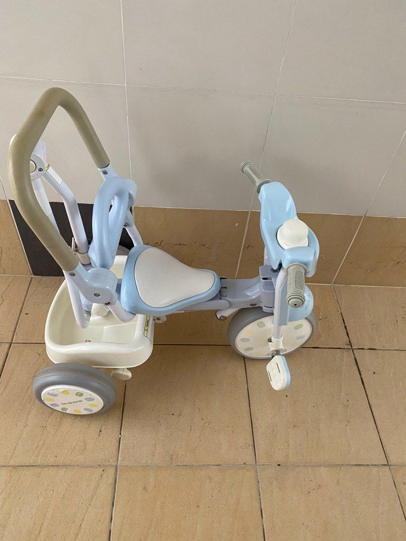 Original Famous iimo 3in1 Foldable Tricycle Baby Child Stroller