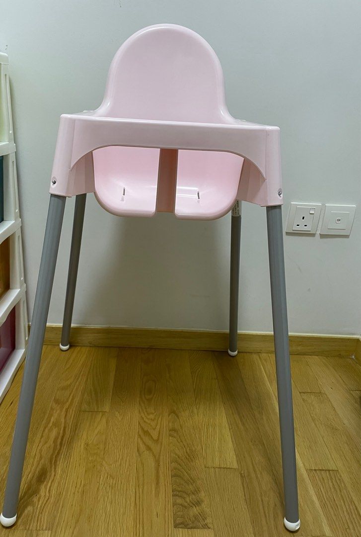 IKEA Baby High Chair Pink, Babies & Kids, Nursing & Feeding, Baby High