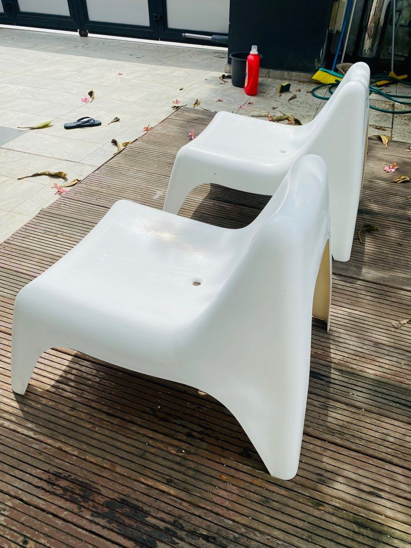 Ikea outdoor vago chairs x 2, Furniture & Home Living, Outdoor