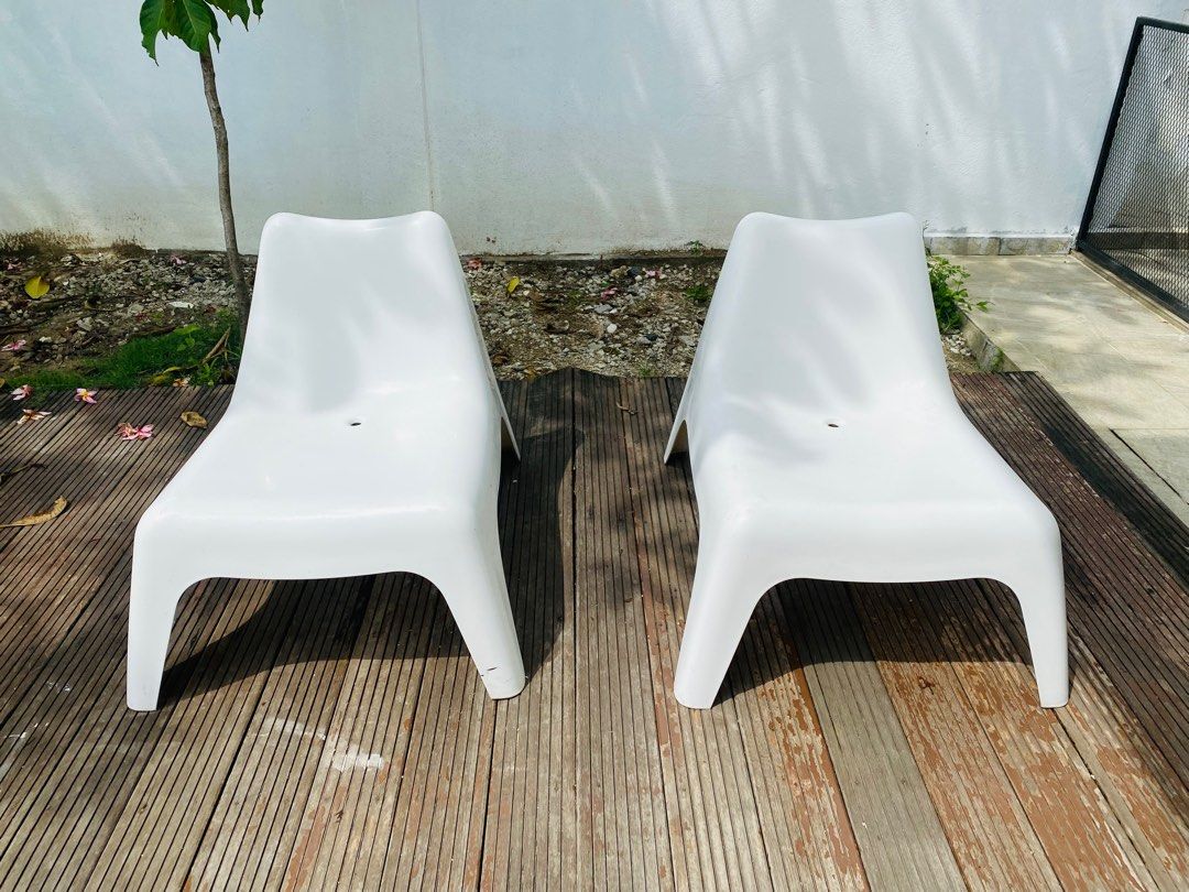 Ikea outdoor vago chairs x 2, Furniture & Home Living, Outdoor
