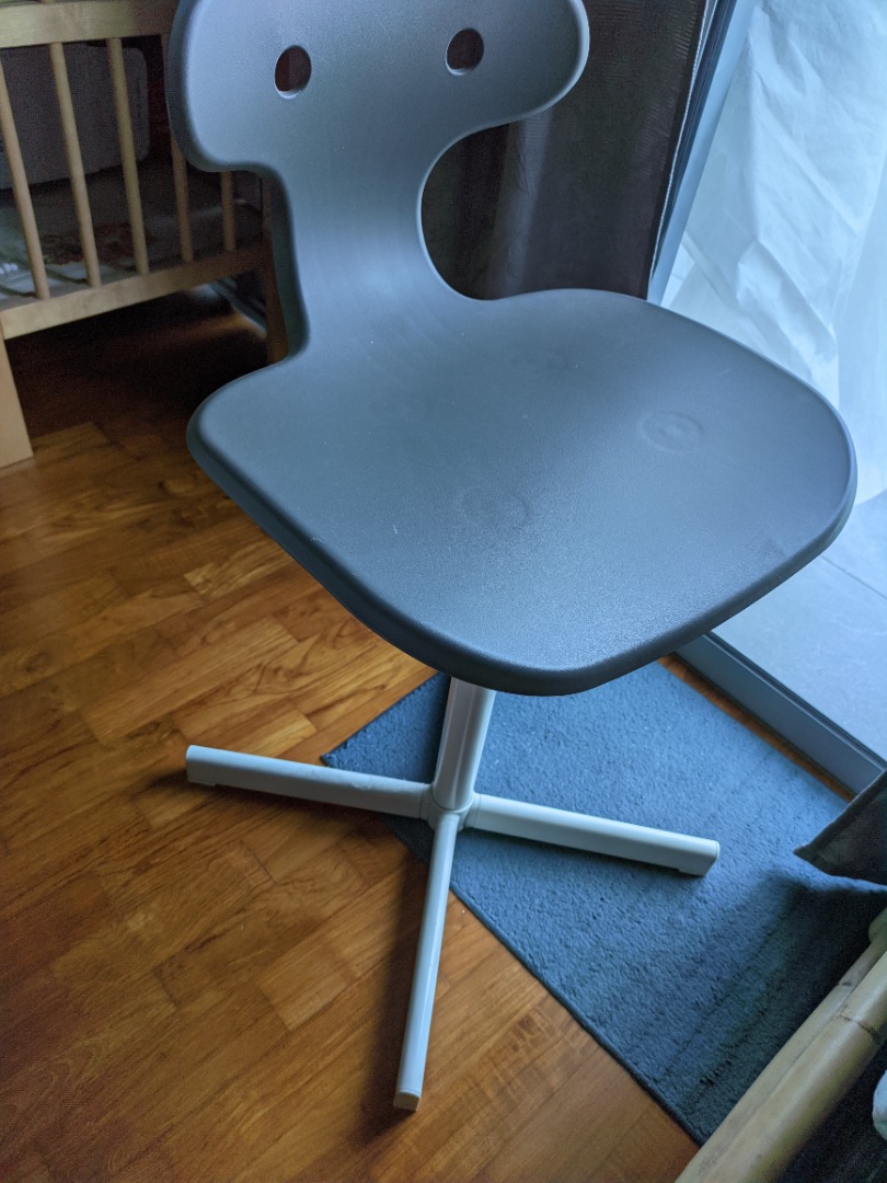 IKEA MOLTE desk chair, Furniture & Home Living, Furniture, Chairs on