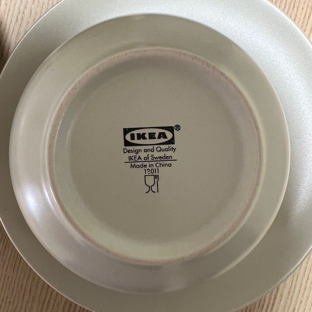 Ikea Plates / Bowls / Side Plates, Furniture & Home Living, Kitchenware