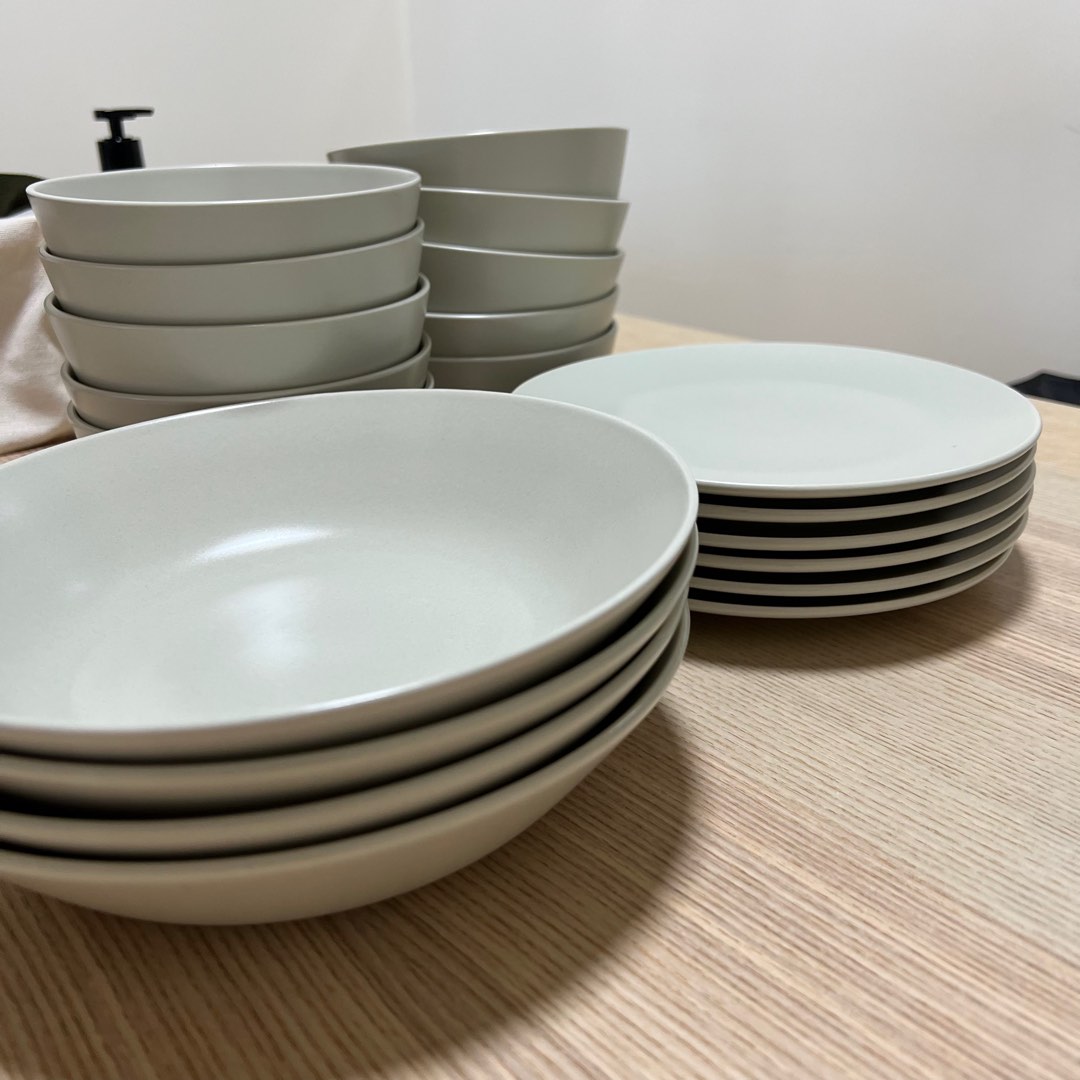 Ikea Plates / Bowls / Side Plates, Furniture & Home Living, Kitchenware