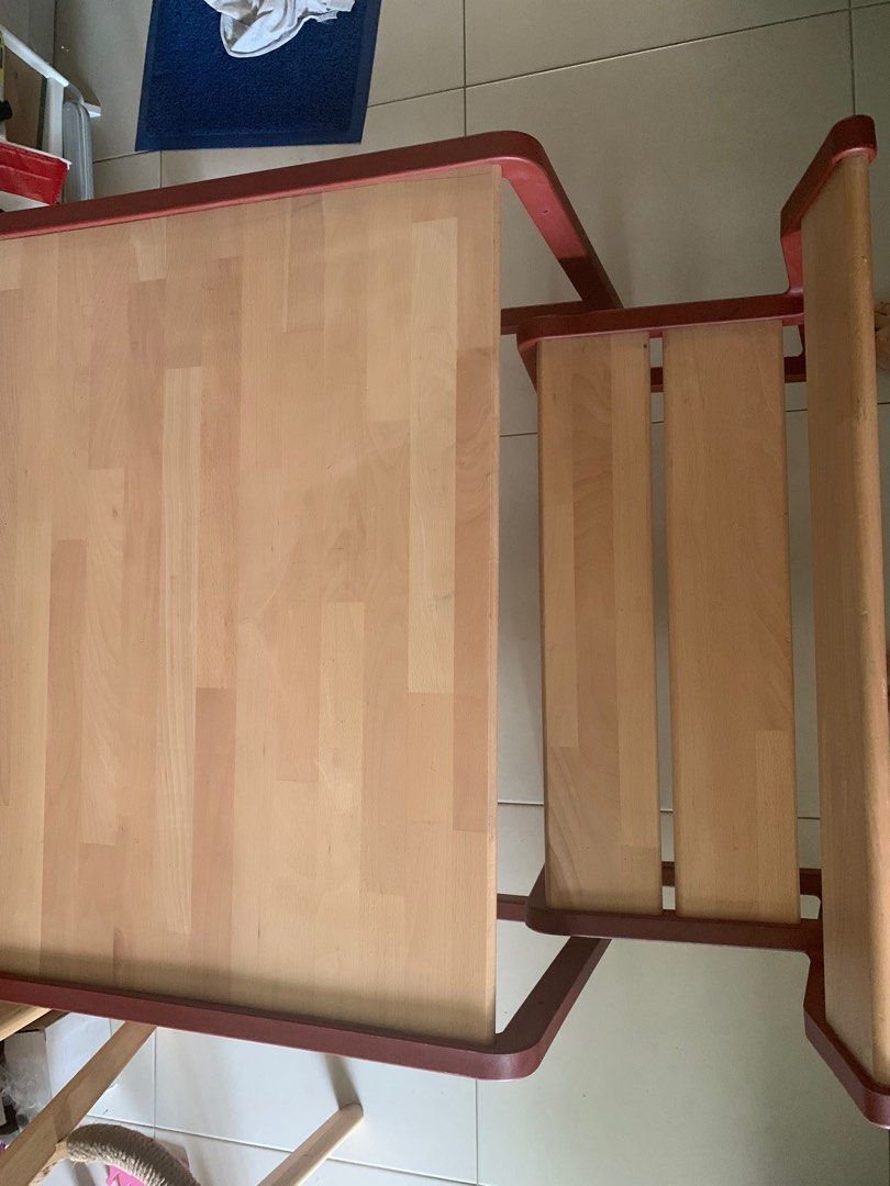 IKEA Ypperlig children table and bench, Furniture & Home Living