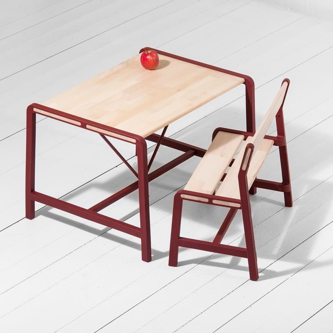 IKEA Ypperlig children table and bench, Furniture & Home Living