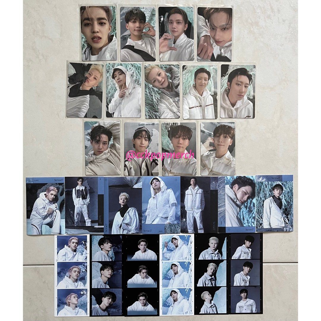 Seventeen Jeonghan Sector 17 Photocard SEVENTEEN SECTOR 17