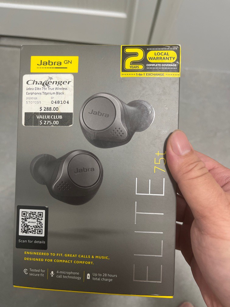 Challenger jabra best sale elite active 75t
