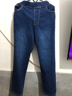 Jeans Jegging Stretchy Bahan Stretch Blue Jeans Baru