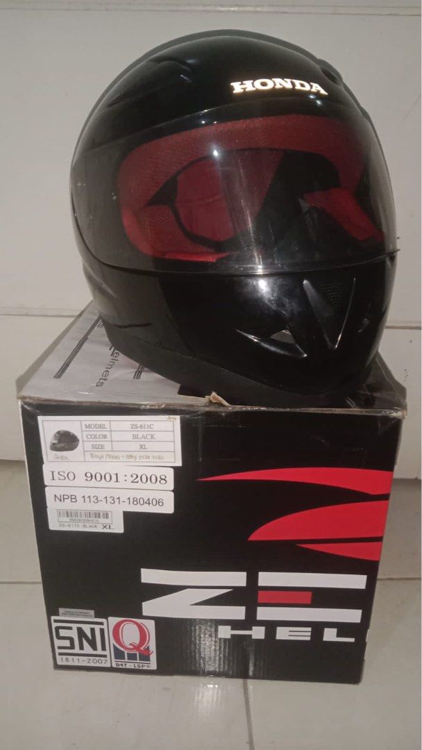 JUAL HELM FULLFACE HONDA Motor di Carousell