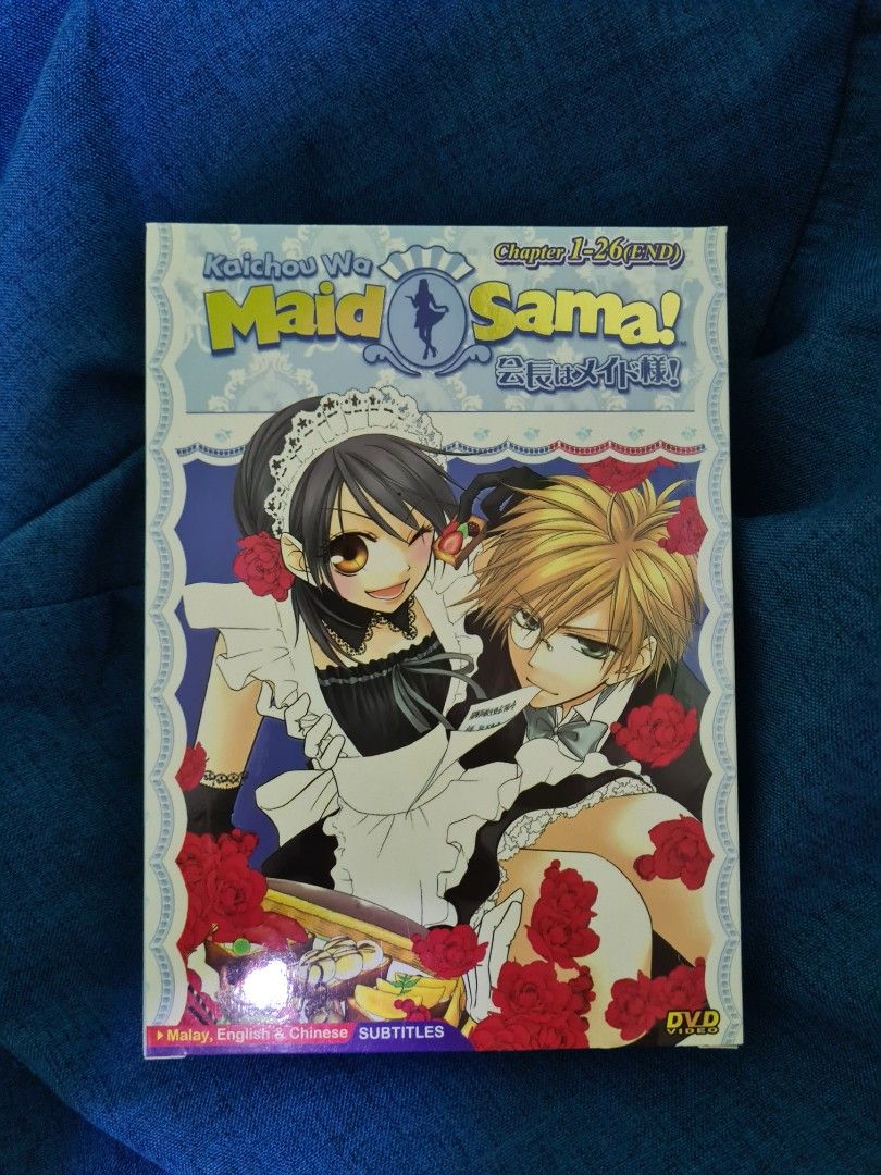 Kaichou wa Maid Sama DVD set Episode 1 26end Hobbies Toys Music Media CDs DVDs on Carousell