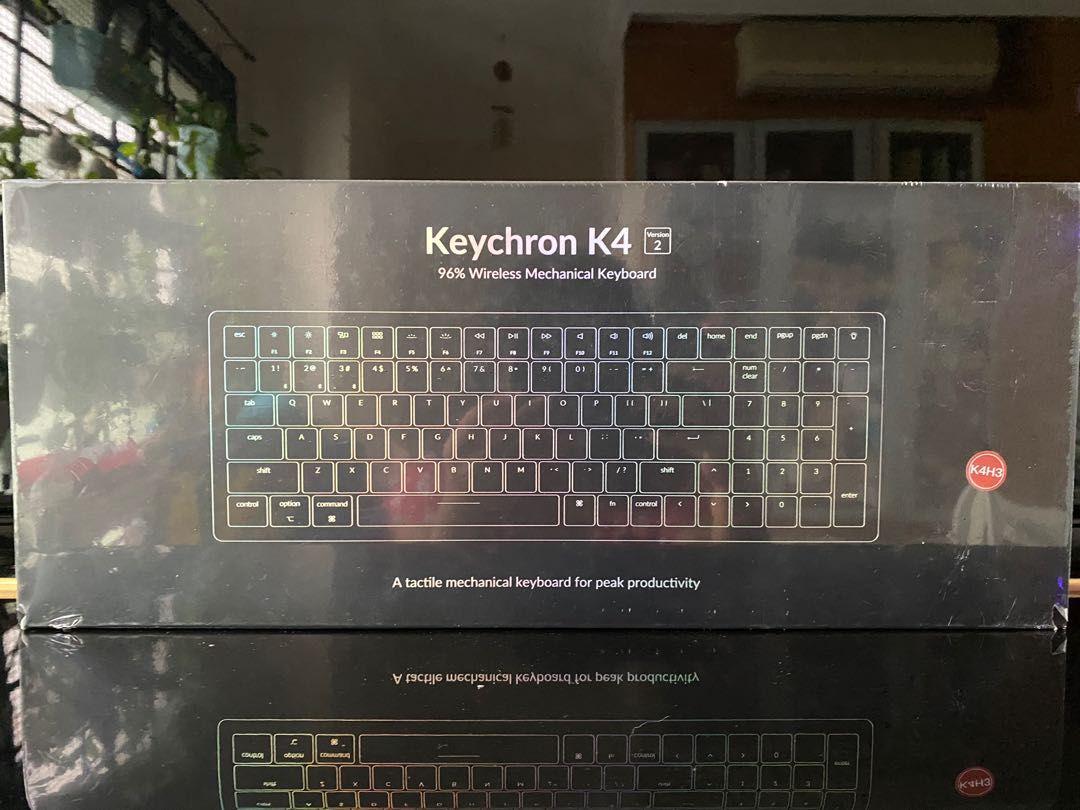 keychron K4 96% Wirrless Mechanical Keyboard ver-2, Computers & Tech ...