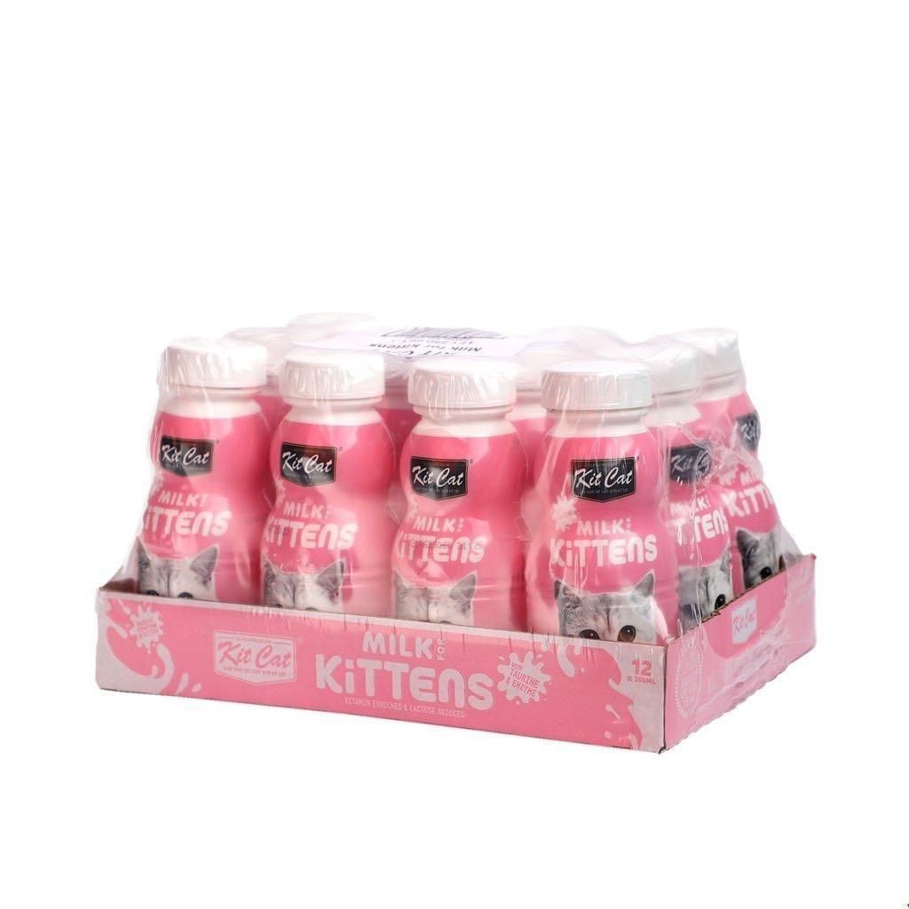 Kit Cat Kitten Milk Adult Cat Milk Senior Cat Milk 250ml non cat cage