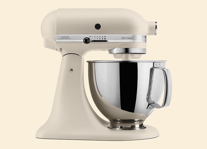 Kitchenaid Mixer TiltHead 4.8L Artisan Almond Cream, TV & Home