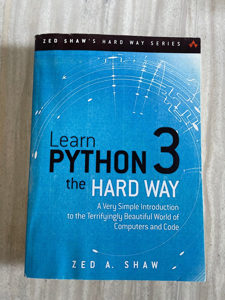 learn-python-3-the-hard-way-hobbies-toys-books-magazines