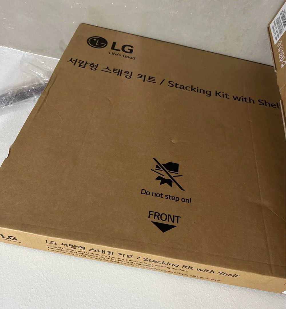 LG Stacking Kit with Shelf, TV & Home Appliances, Washing Machines and