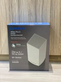 🔥全新行貨現貨🔥Linksys Velop Atlas Pro 6 MX5501 / MX5502 / MX5503 Wi-Fi 6 AX5400 Mesh 雙頻無線路由器630023099022091128