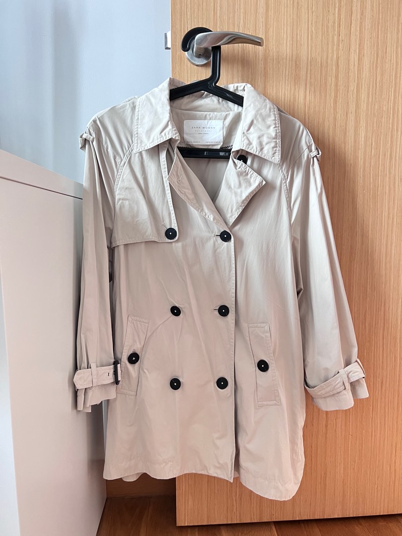 LN Zara Trench Coat Outerwear Women s Fashion Coats Jackets and Outerwear on Carousell