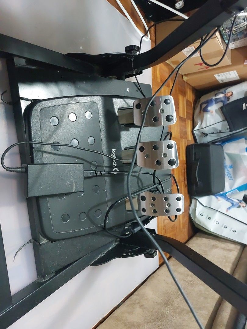 LOGITECH G29 with G27 SHIFTER AND AFTERMARKET WHEEL, Video Gaming