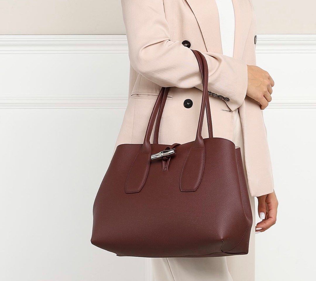 Longchamp roseau shop shoulder bag