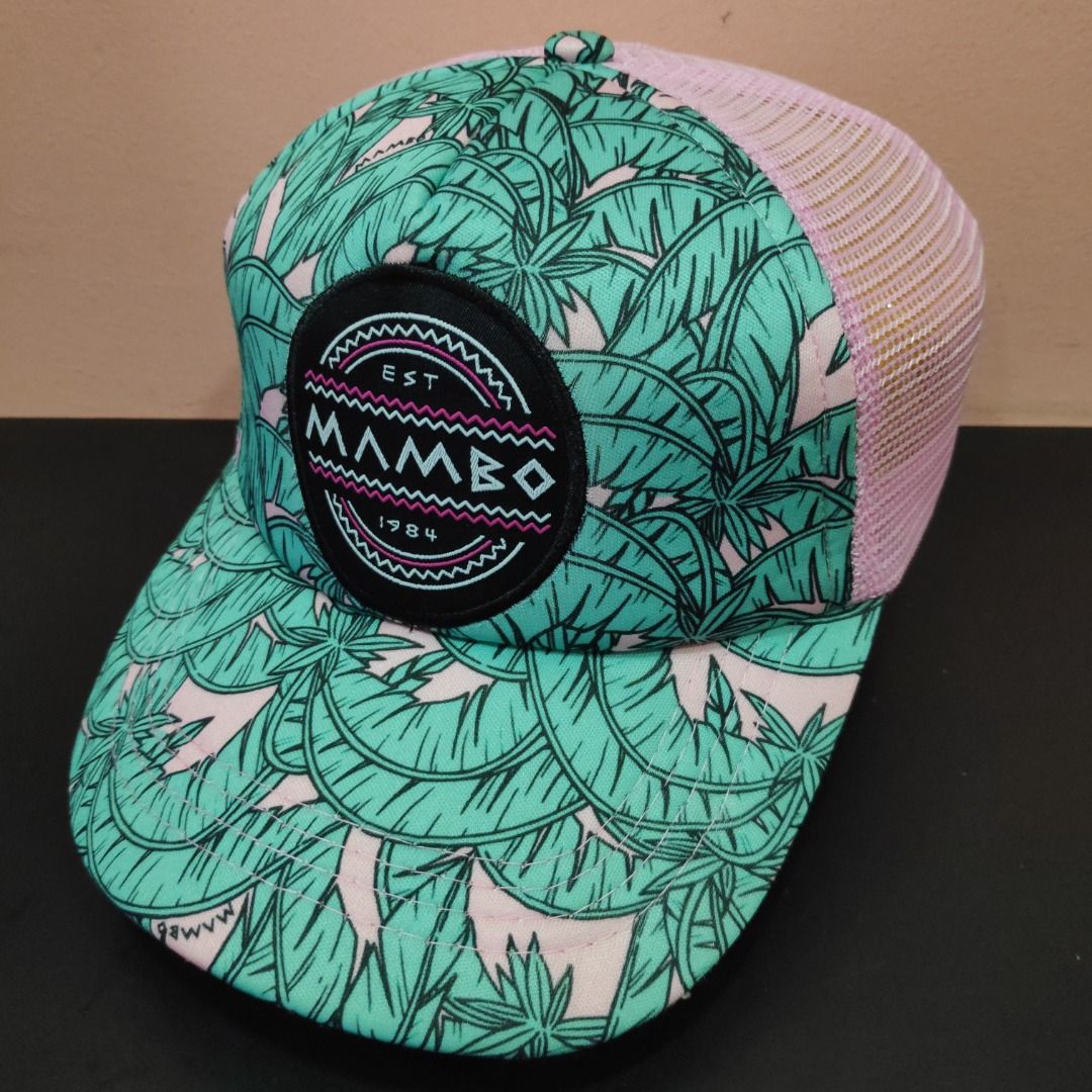 MAMBO Floral Hawaii Surf Trucker Snapback Cap Men s Fashion