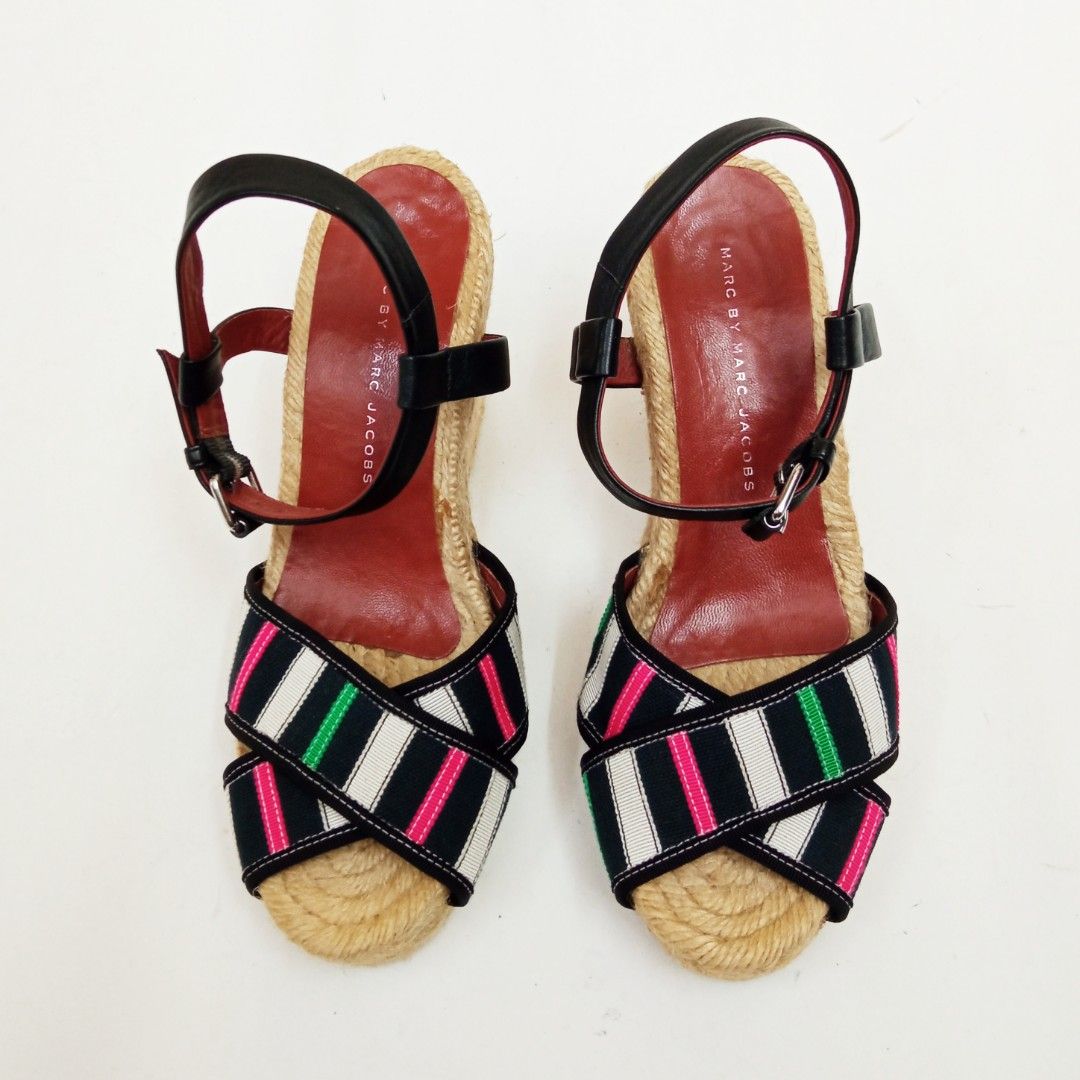 Marc jacobs espadrille wedge clearance