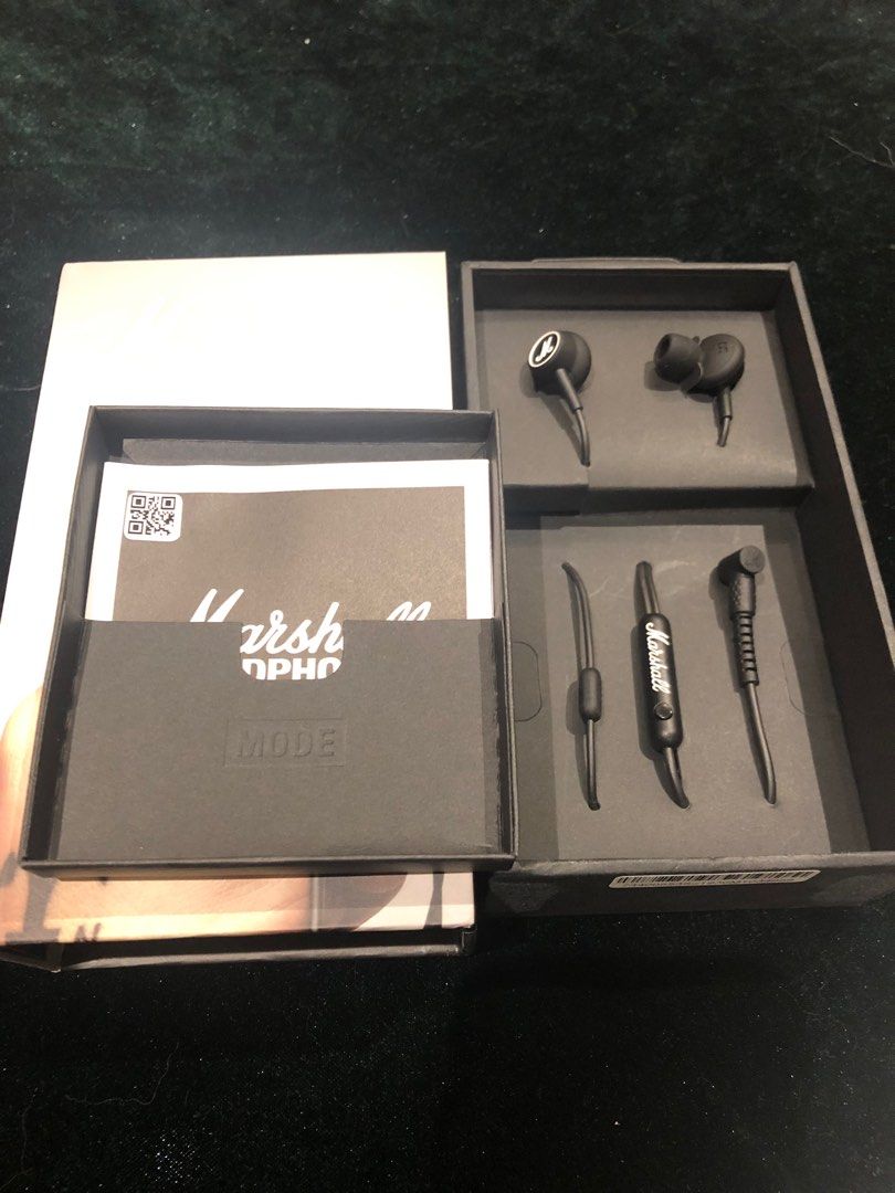 marshall mode wired earphones