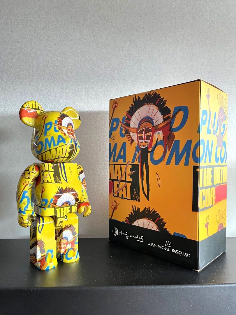 BE@RBRICK Andy Warhol X Basquiat #3 1000% – Figurine Neuve Collector