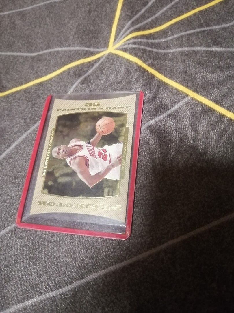 michael jordan predictor card
