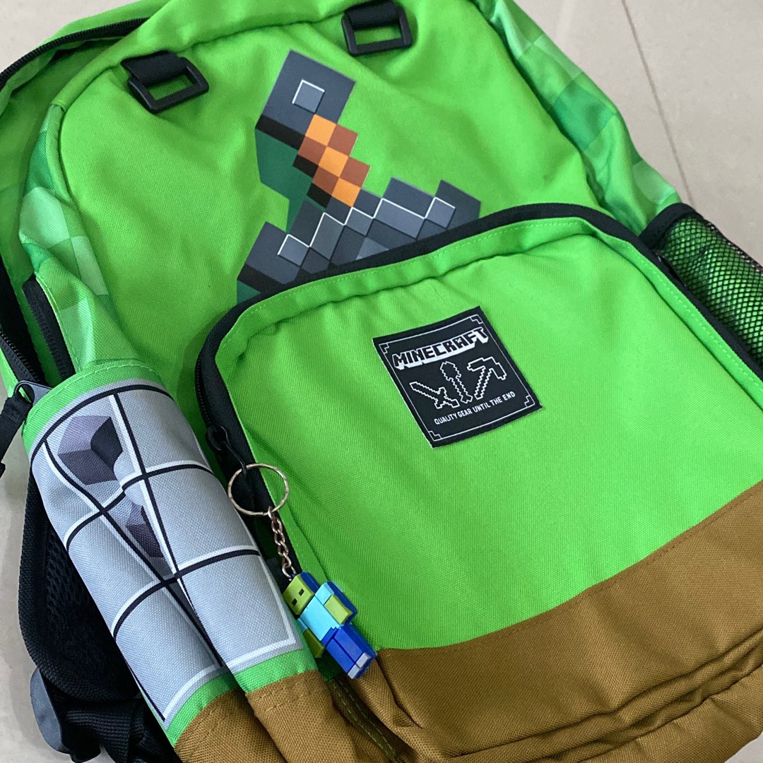 Minecraft Bag, Babies & Kids, Babies & Kids Fashion on Carousell