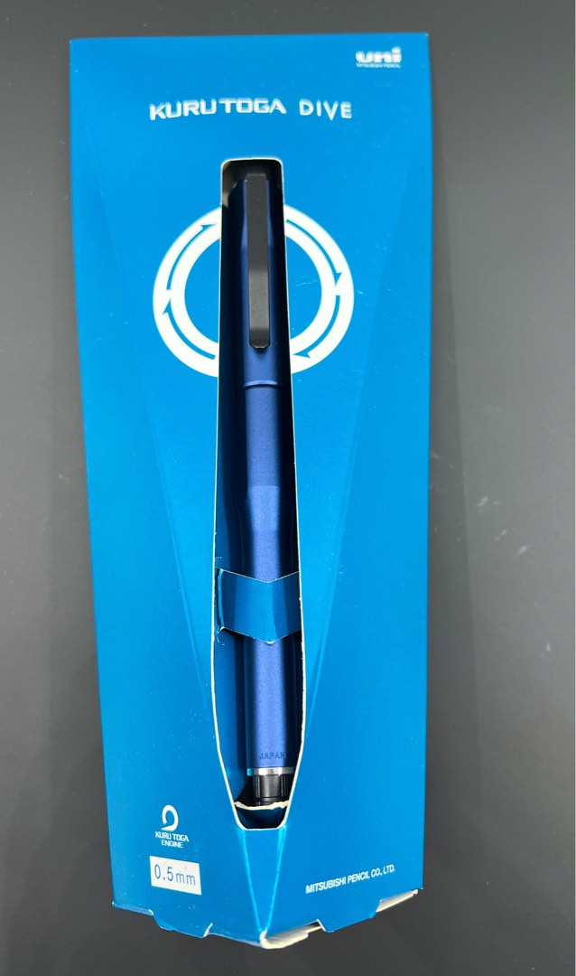 Mitsubishi Uni Kuru Toga Dive Mechanical Pencil – 0.5mm, Aurora Purple (M5-5000) - View #3