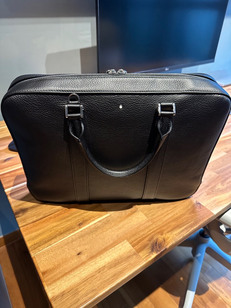 Montblanc Briefcase, Men's Fashion, Bags, Briefcases on Carousell