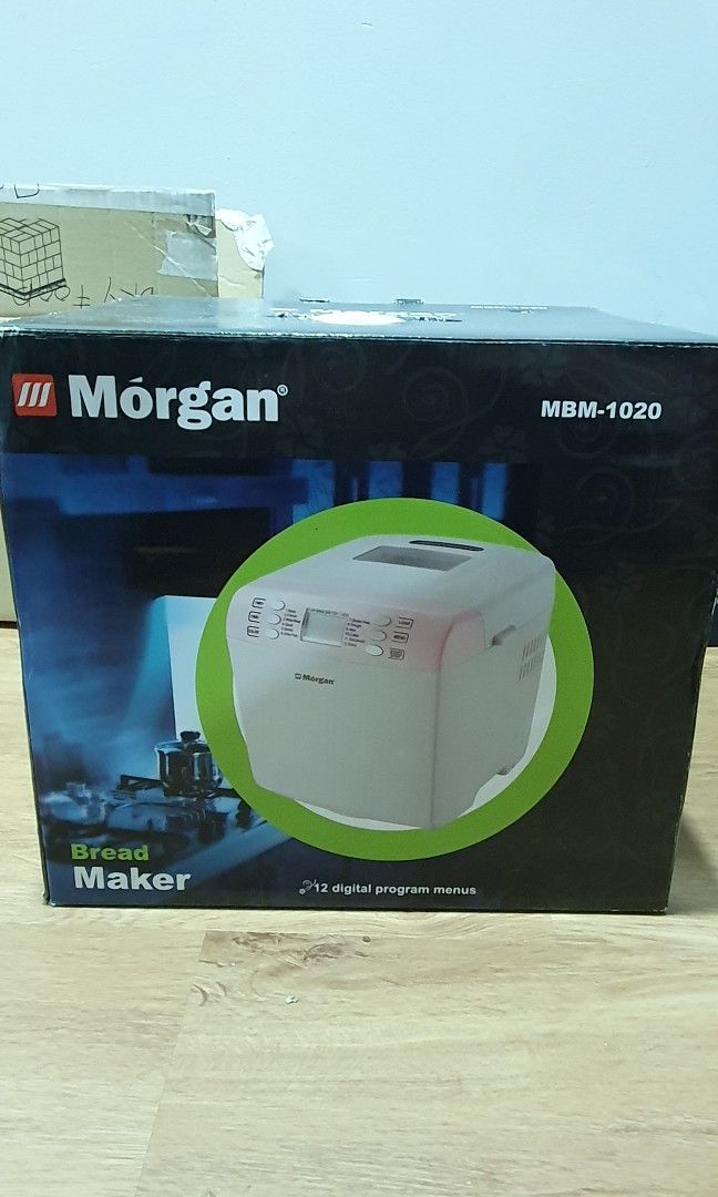 Morgan Bread Maker. (Category: Breadmakers) located in Kuala Lumpur. Submitted by iris84 (Listing ID 1205346700, Image 1). Description: New in a box - but warranty already expired as it has been more than a year from purchase..