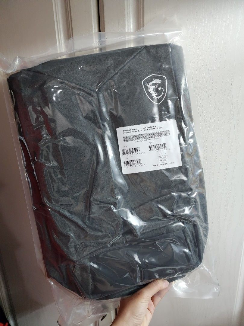 MSI Gaming Air Backpack Laptop Bag (Category: Backpacks) located in Pasig City. Submitted by clothesandthings_ (Listing ID 1205266349, Image 3). Description: RANDOM FREEBIES FOR EVERY PURCHASE!.