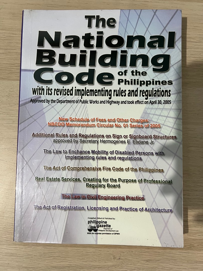 National Building Code of the Philippines, Hobbies & Toys, Books