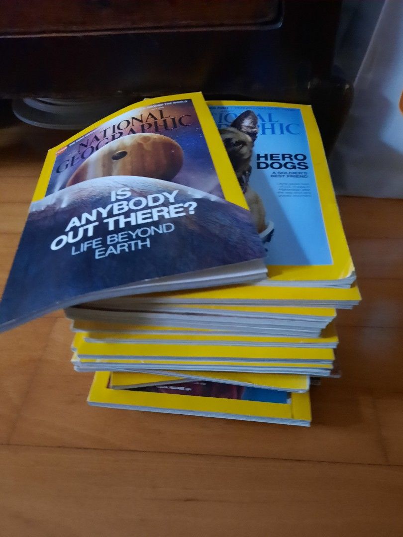 National geographic magazines, Hobbies & Toys, Books & Magazines