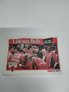 NBA HOOPS 1991 NBA CHAMPIONS CHICAGO BULLS
