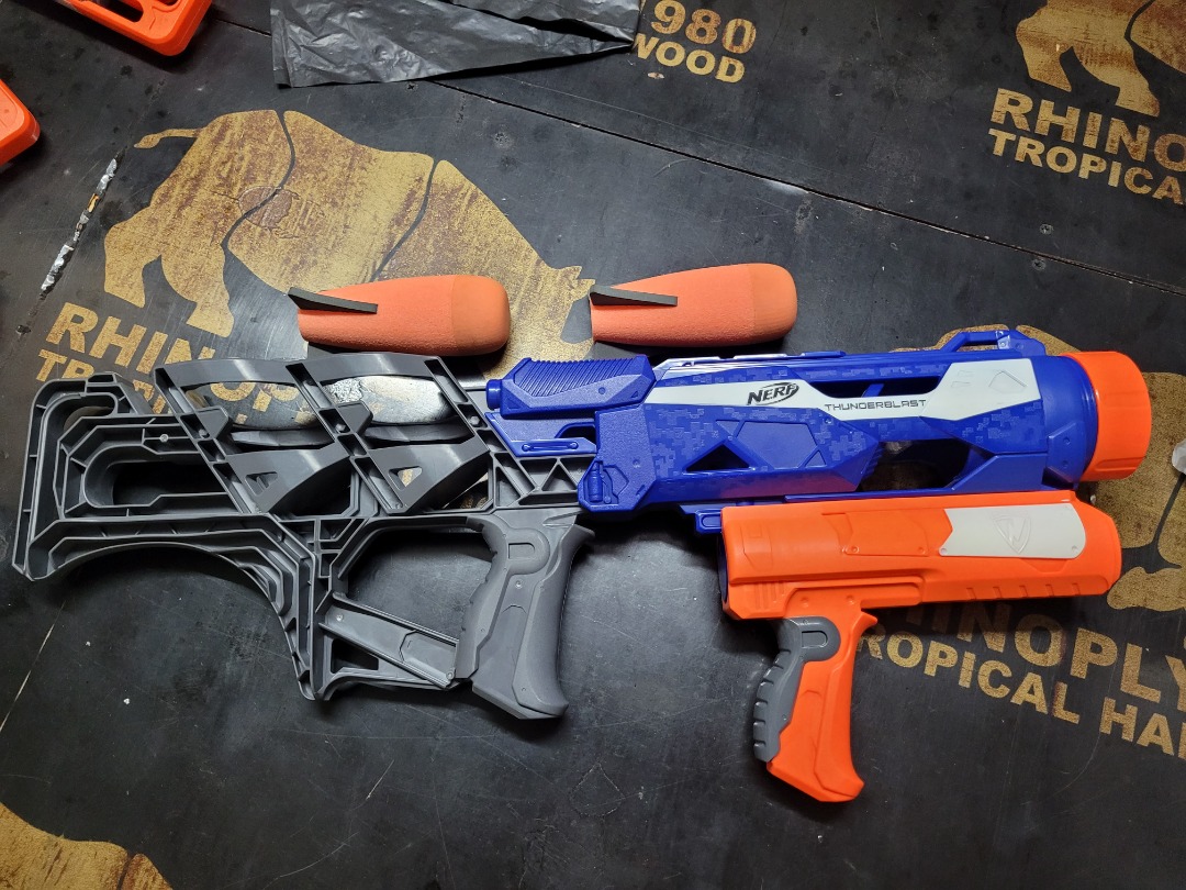 Nerf thunder blast outlet