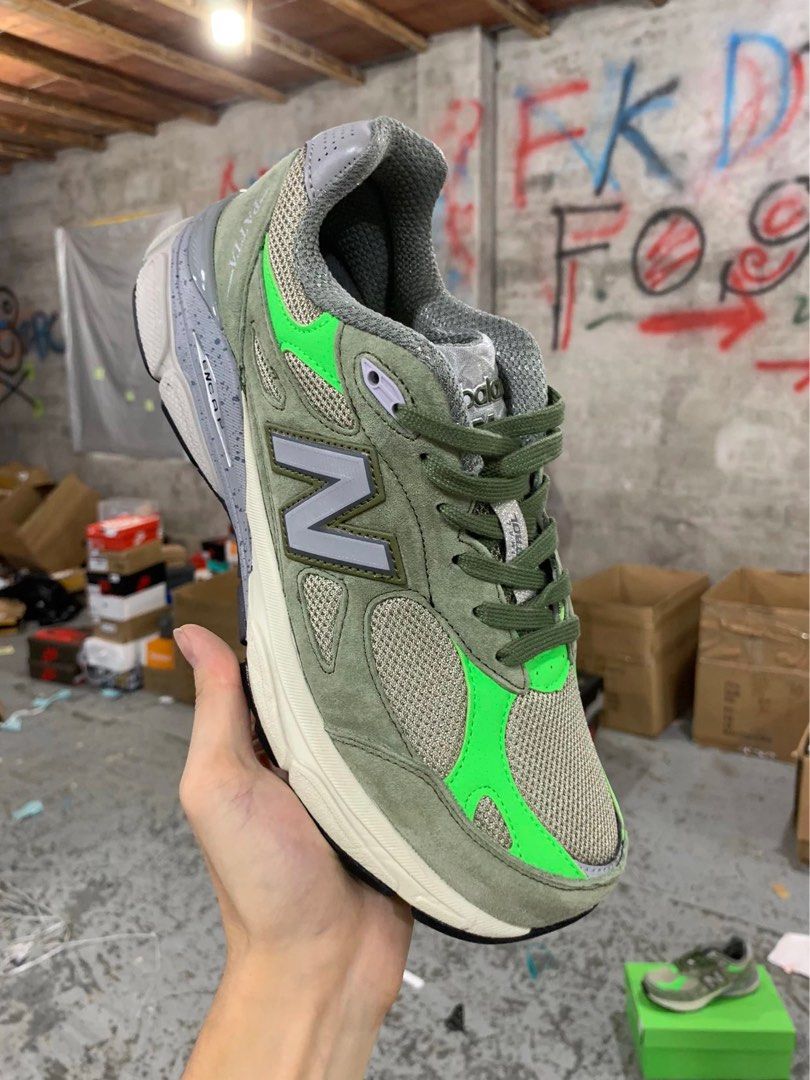 Bright green on sale new balance