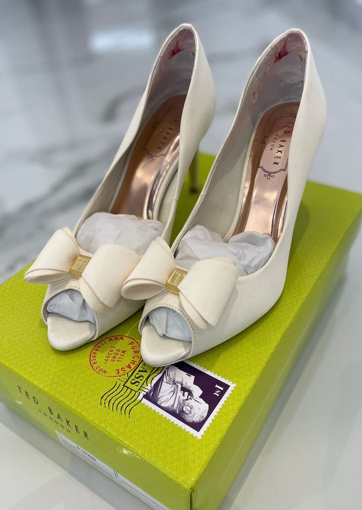 Ivory ted baker shoes top