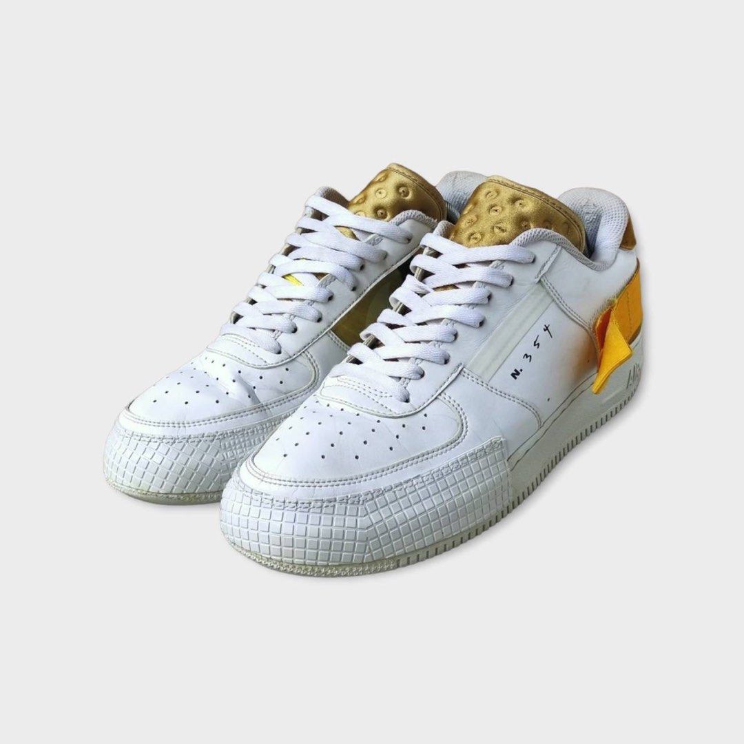 air force 1 n354 gold