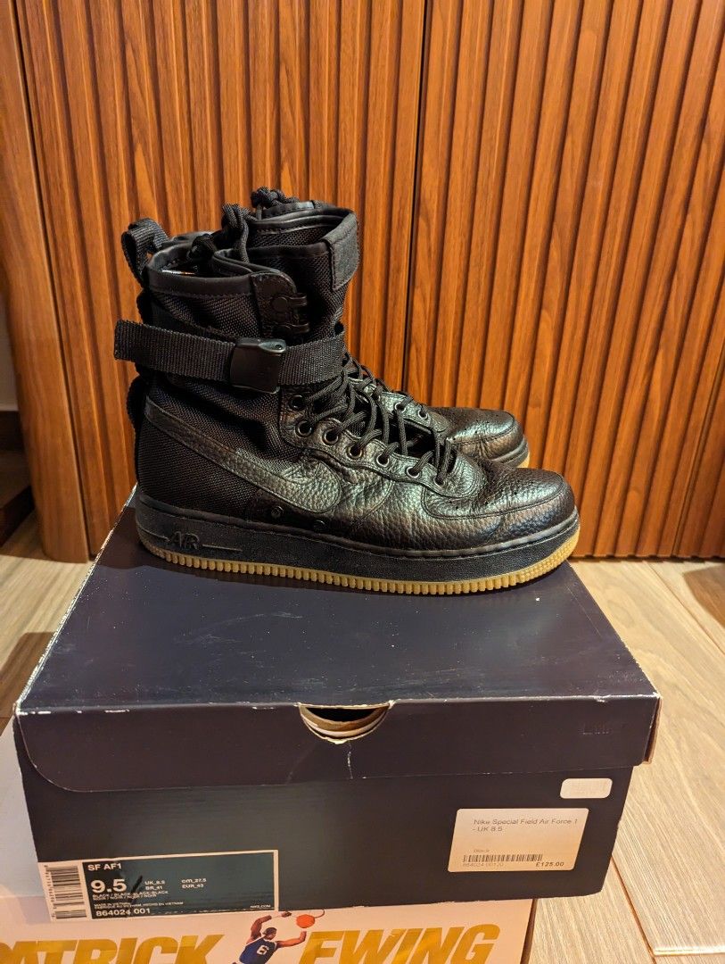 NIKE Special Field Air Force 1 Black Gum US 9.5
