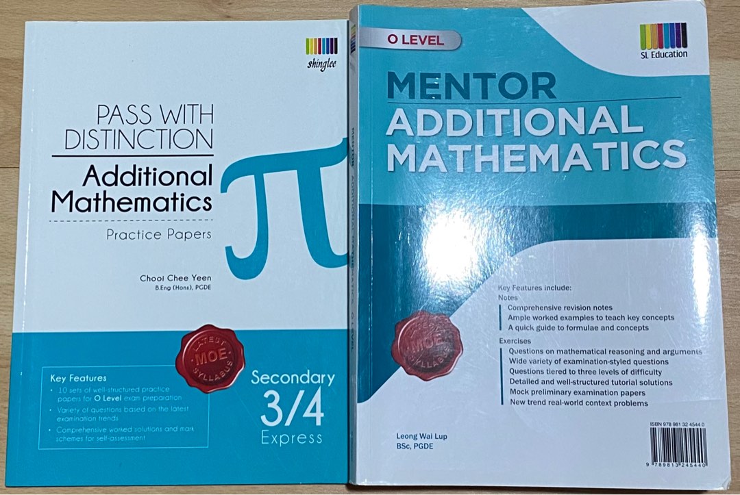 O level A-Math Mentor Assesment Book, Hobbies \u0026 Toys, Books \u0026 Magazines, Assessment Books on ...