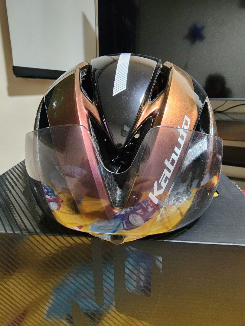 OGK KABUTO AERO R1 CVTR Road Helmet S M G 1 Transformer Purple