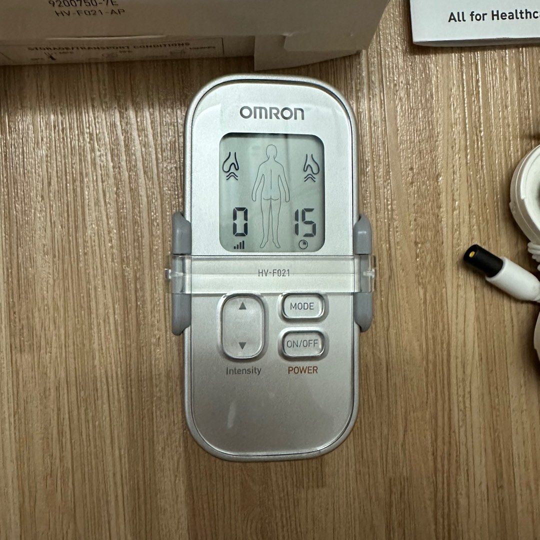 Omron HVF201 Electronic Nerve Stimulator Soothing Relief Massage Muscle Pain Stiffness, Health