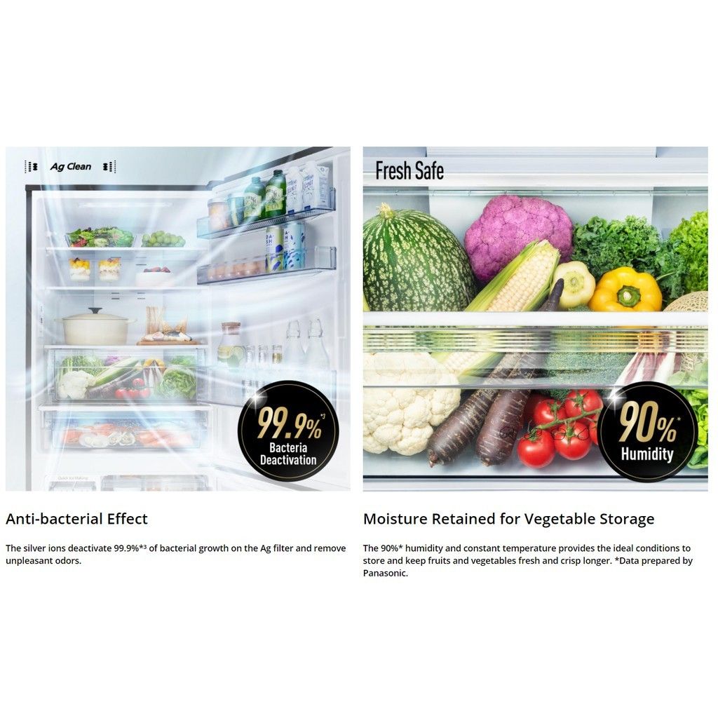 Panasonic Econavi Big fridge Anti Bacteria, TV & Home Appliances