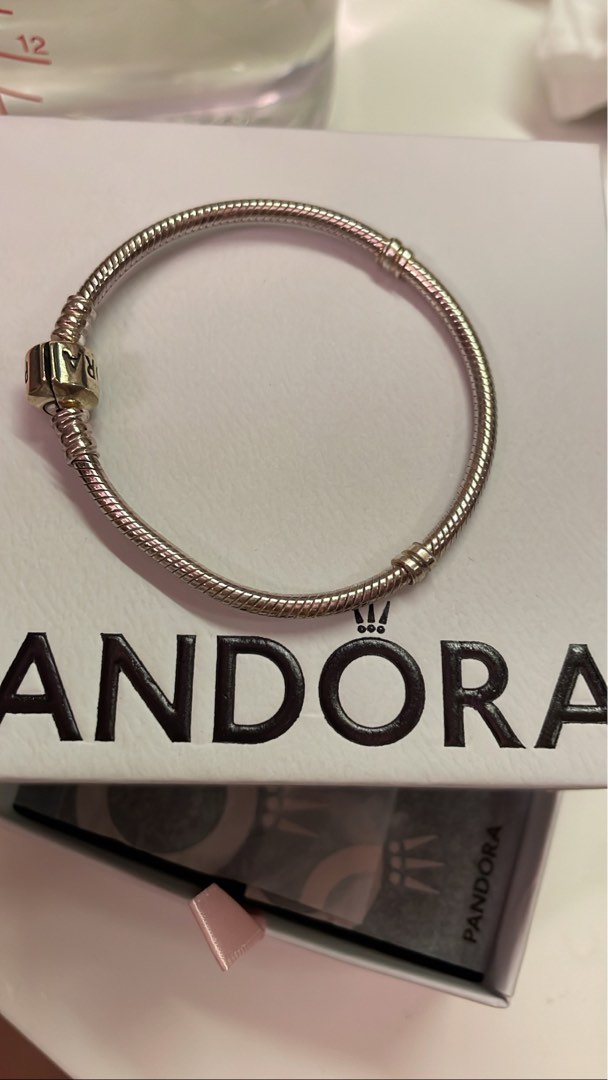 Pandora Moments TBar Snake Chain Bracelet