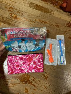 Pencil case, pouch, usb portable fan, usb reading light