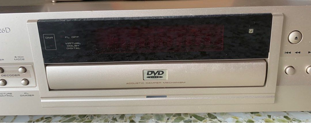 Pioneer DVD Player DV-626D, TV & Home Appliances, TV & Entertainment ...