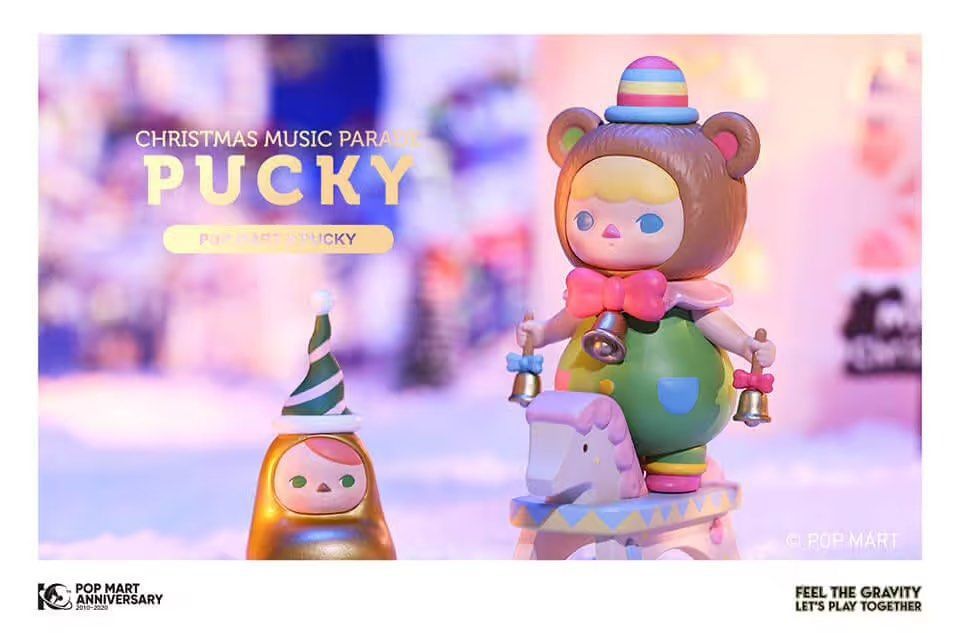 Pop Mart x Pucky Christmas Music Parade, Hobbies & Toys, Toys & Games